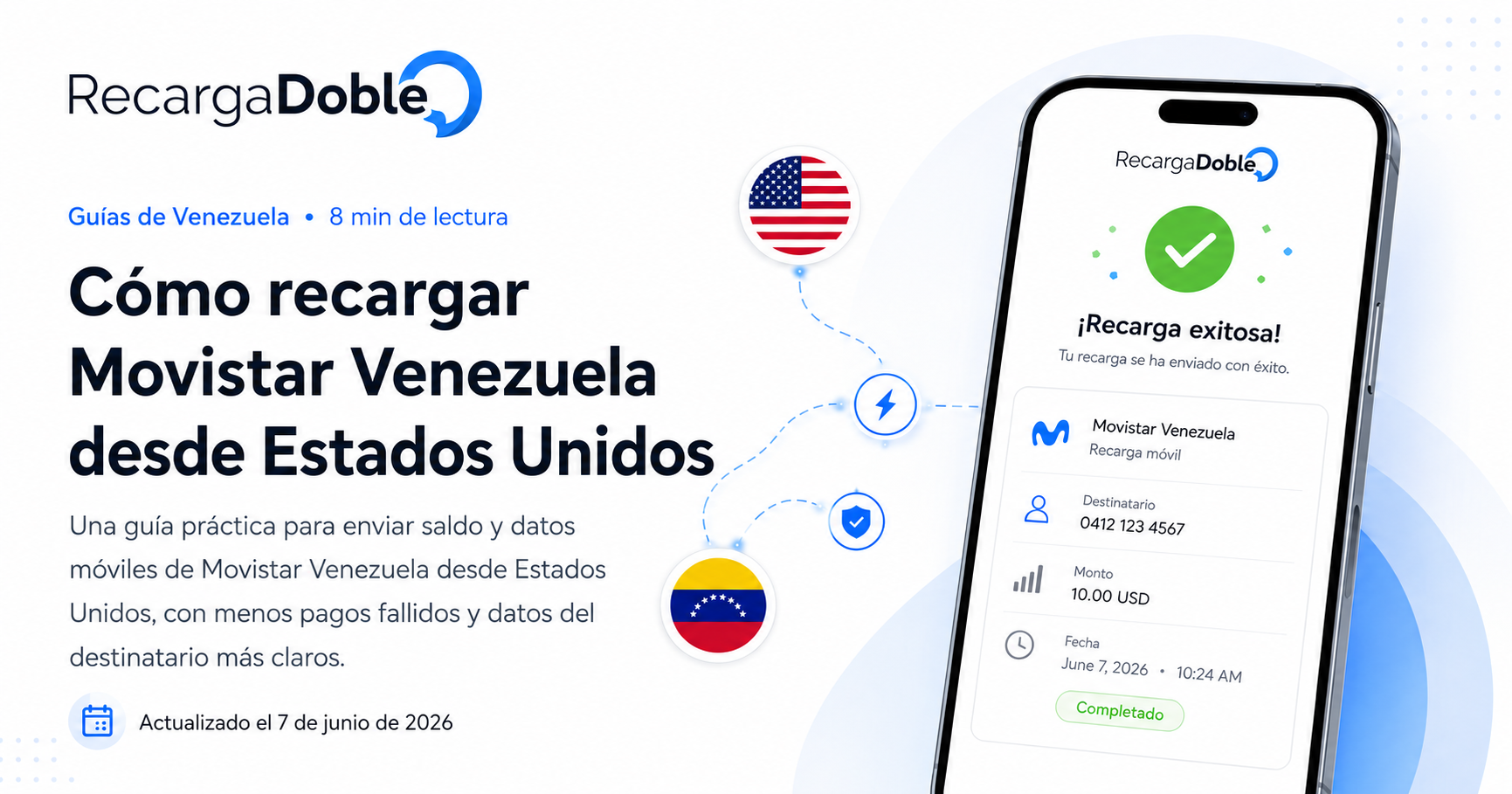 Como recargar Movistar Venezuela desde Estados Unidos