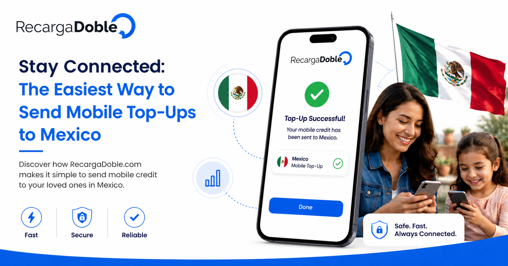 Stay Connected: The Easiest Way to Send Mobile Top-Ups to Mexico